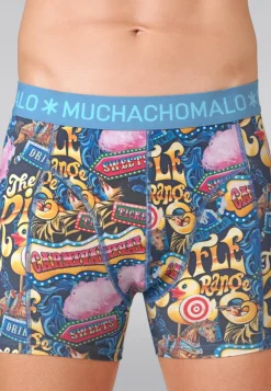 Heren 2-pack Boxershorts Funfair