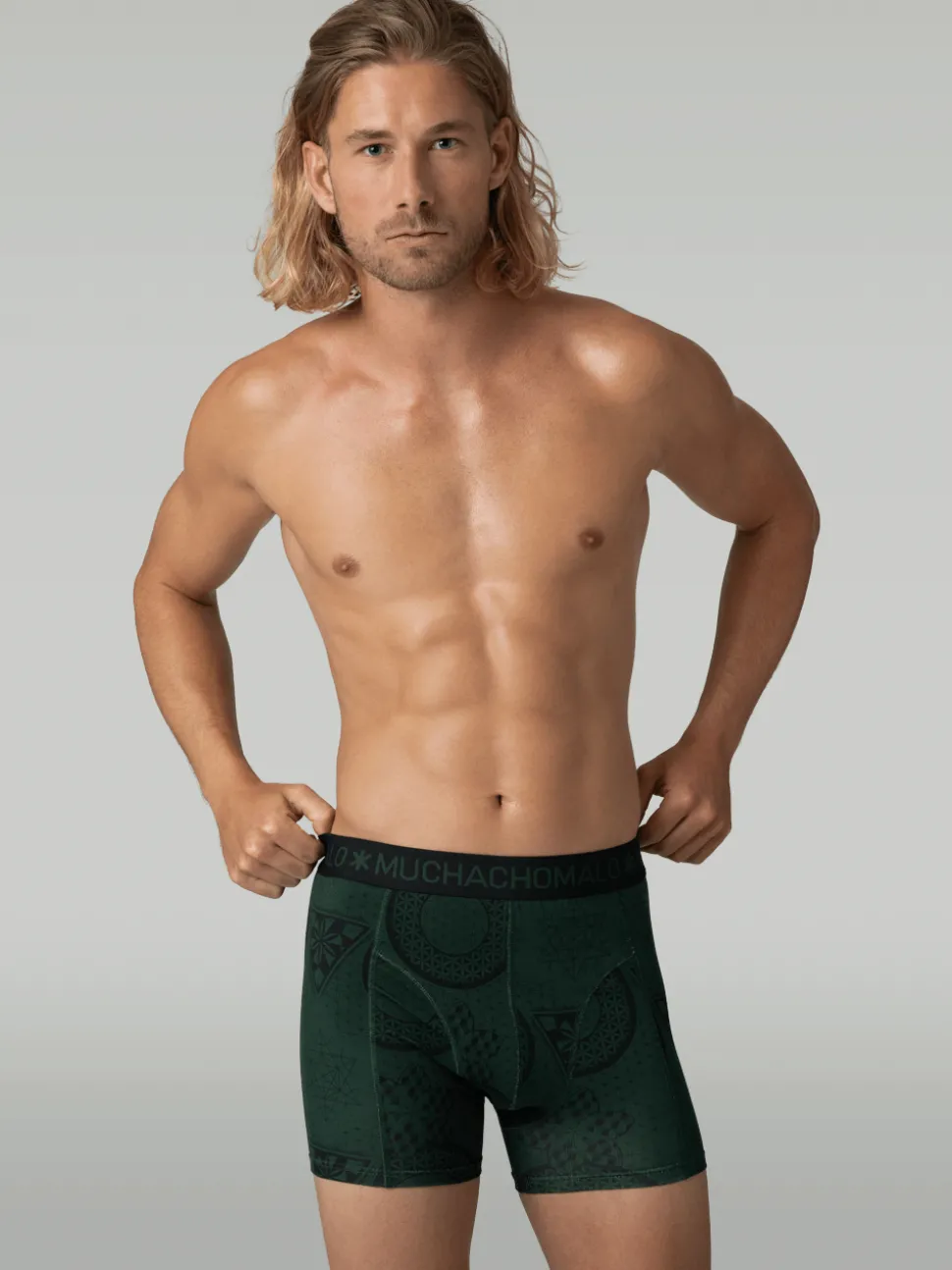 Heren 3-pack Boxershorts Geometric