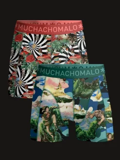 Heren 2-pack Boxershorts Jackbean Alicewonder