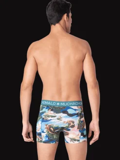 Heren 2-pack Boxershorts Jackbean Alicewonder