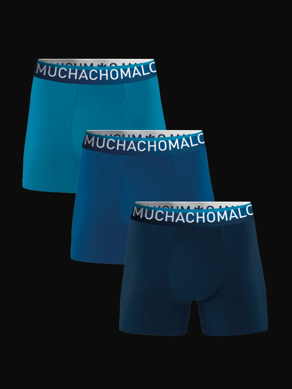 Heren 3-pack Boxershorts Licht Katoen