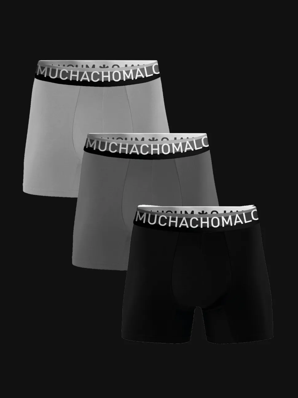 Heren 3-pack Boxershorts Licht Katoen