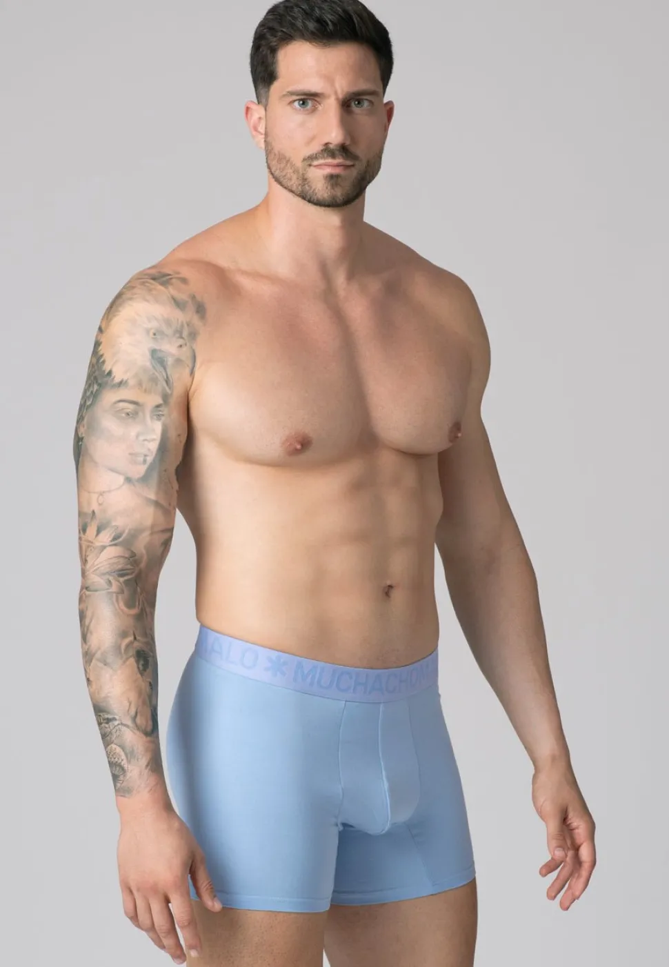 Heren 3-pack Boxershorts Licht Katoen