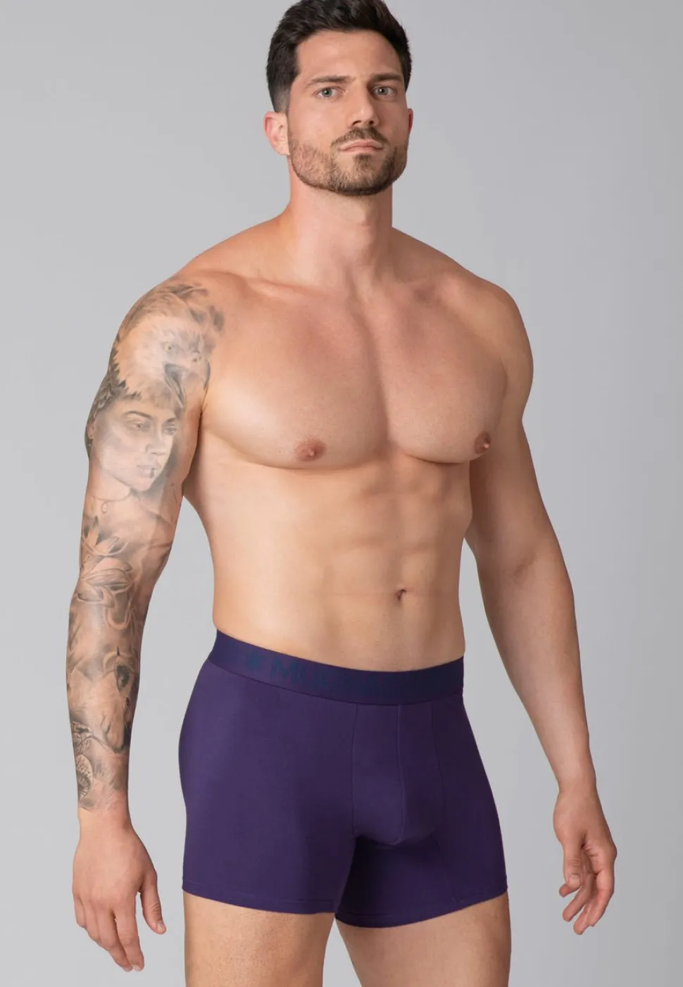 Heren 3-pack Boxershorts Licht Katoen