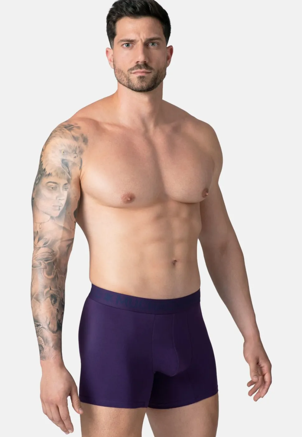Heren 3-pack Boxershorts Licht Katoen