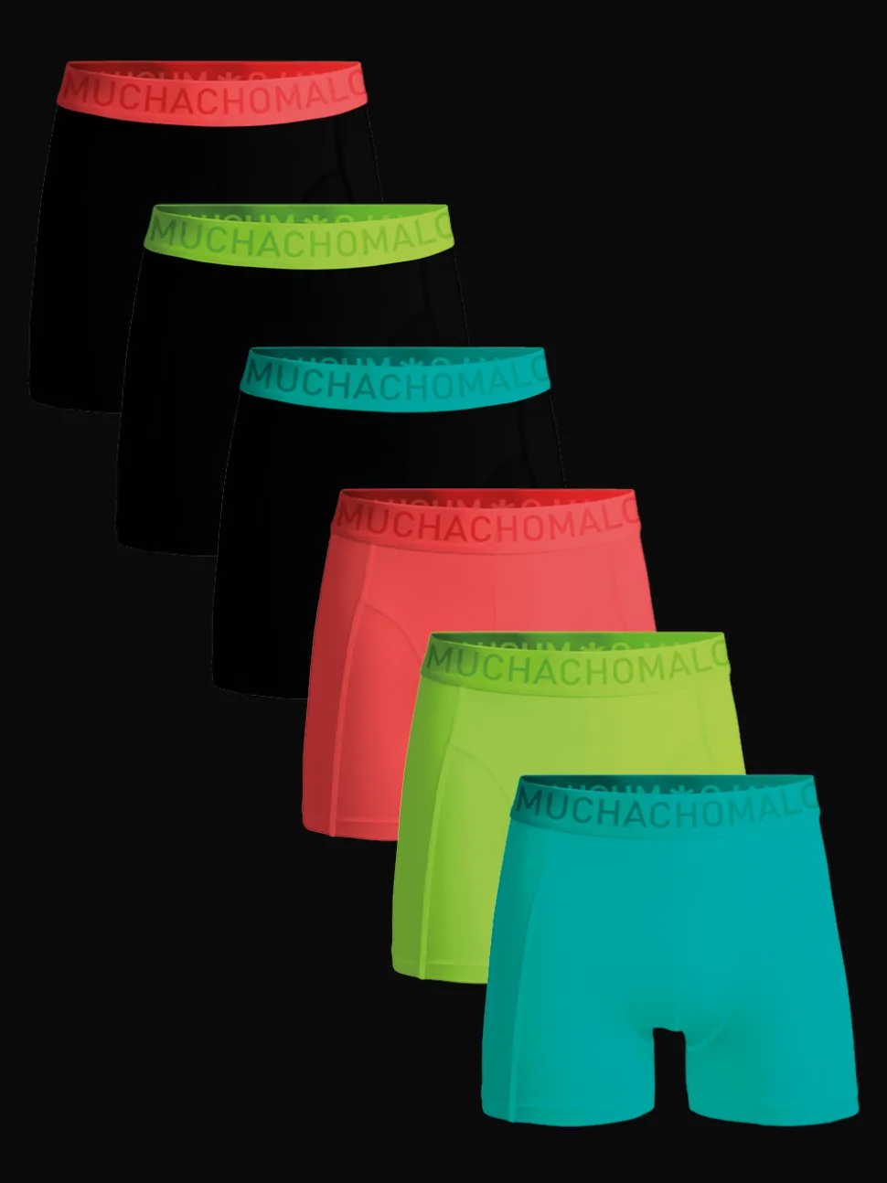 Heren 6-pack Boxershorts Microfiber
