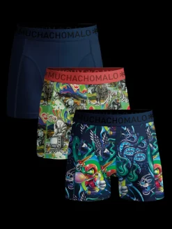 Heren 3-pack Boxershorts New School