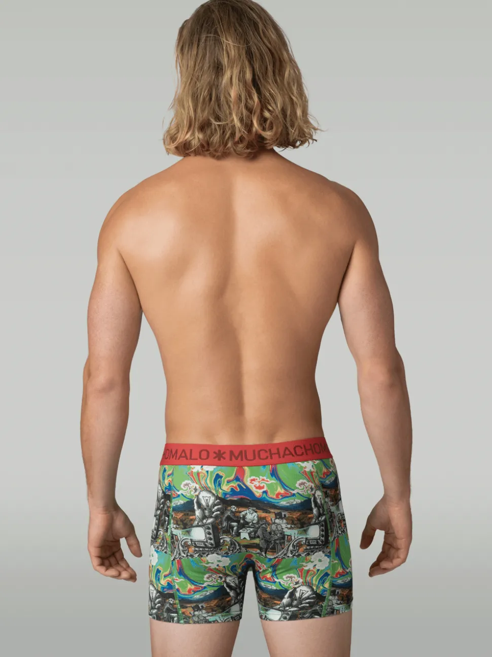 Heren 2-pack Boxershorts New School