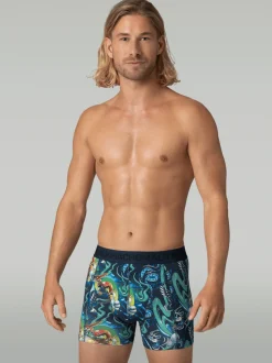 Heren 2-pack Boxershorts New School