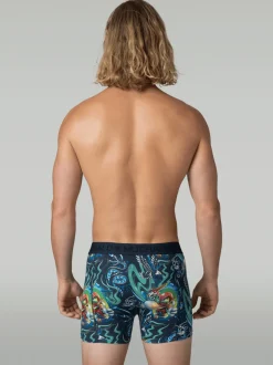 Heren 2-pack Boxershorts New School