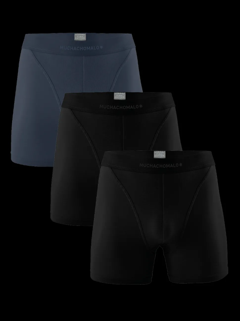 Heren 3-pack Boxershorts Pima Cotton