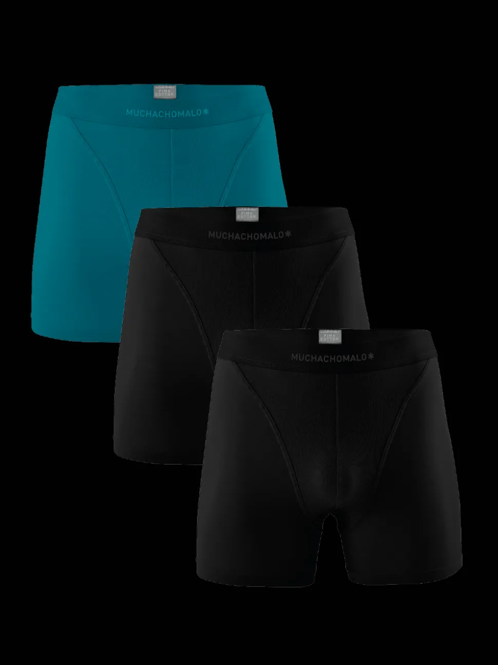 Heren 3-pack Boxershorts Pima Katoen