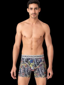 Heren 12-pack Boxershorts Print/Effen