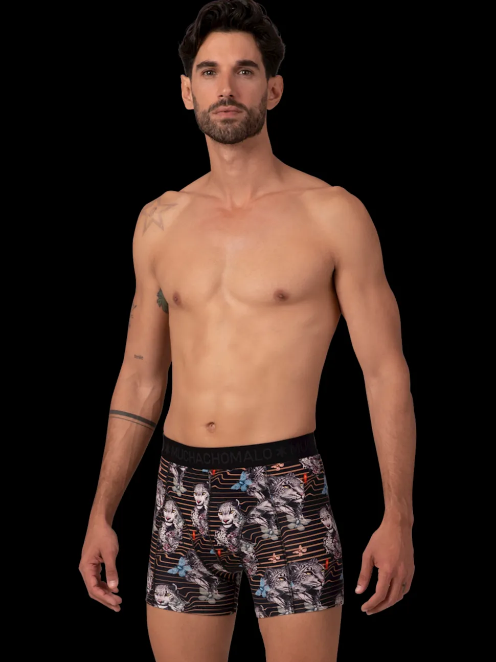 Heren 10-pack Boxershorts Print/Effen