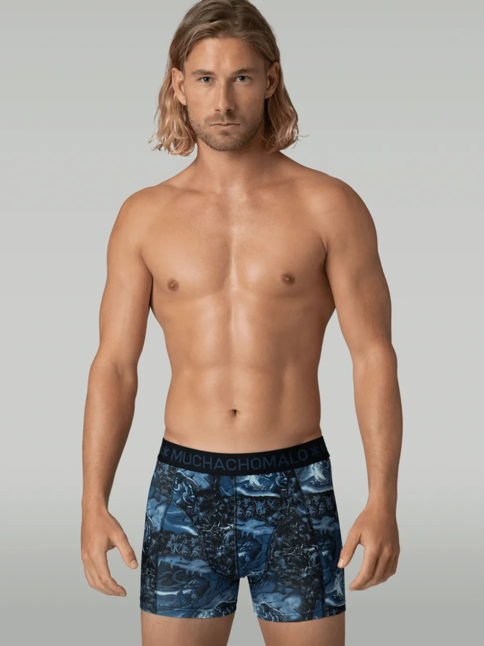 Heren 3-pack Boxershorts Prehistory