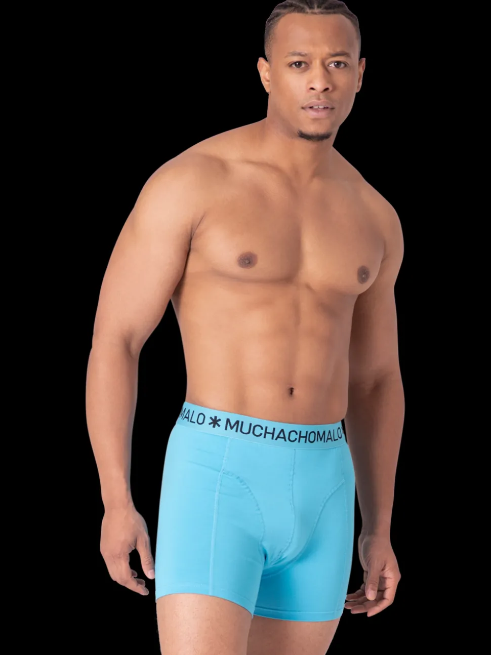 Heren 2+2-pack Boxershorts Print/Effen