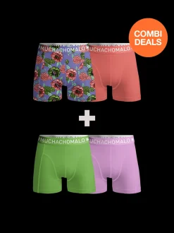Heren 2+2-pack Boxershorts Print