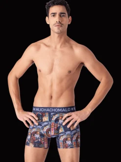 Heren 3-pack Boxershorts Pussboots Wizardoz