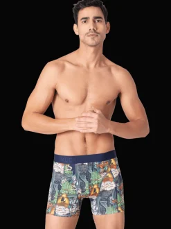Heren 3-pack Boxershorts Pussboots Wizardoz