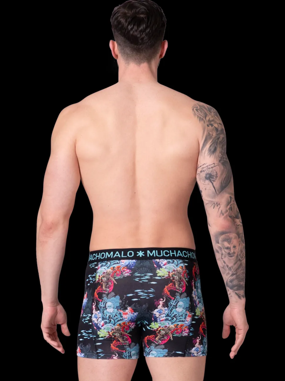Heren 2-pack Boxershorts Water Elements