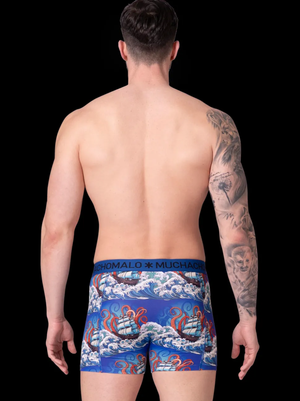 Heren 2-pack Boxershorts Water Elements