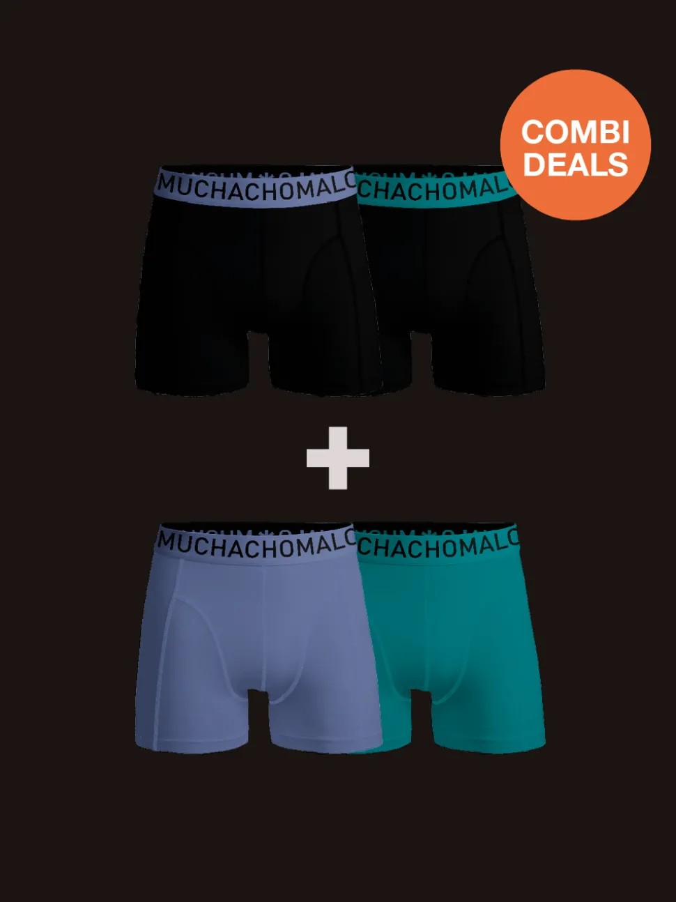 Heren 2+2-pack Microfiber