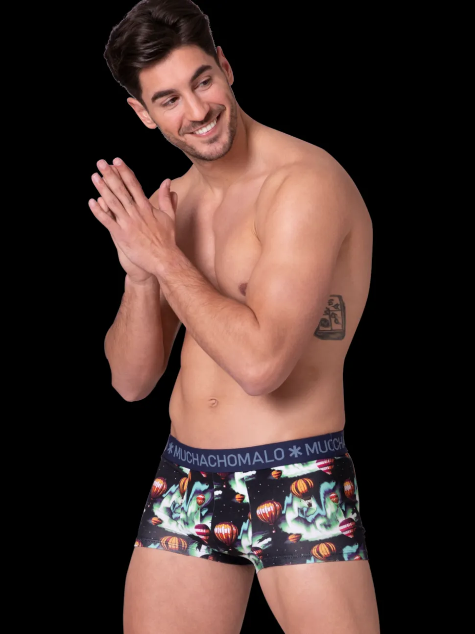 Heren 2-pack Trunks Air Elements