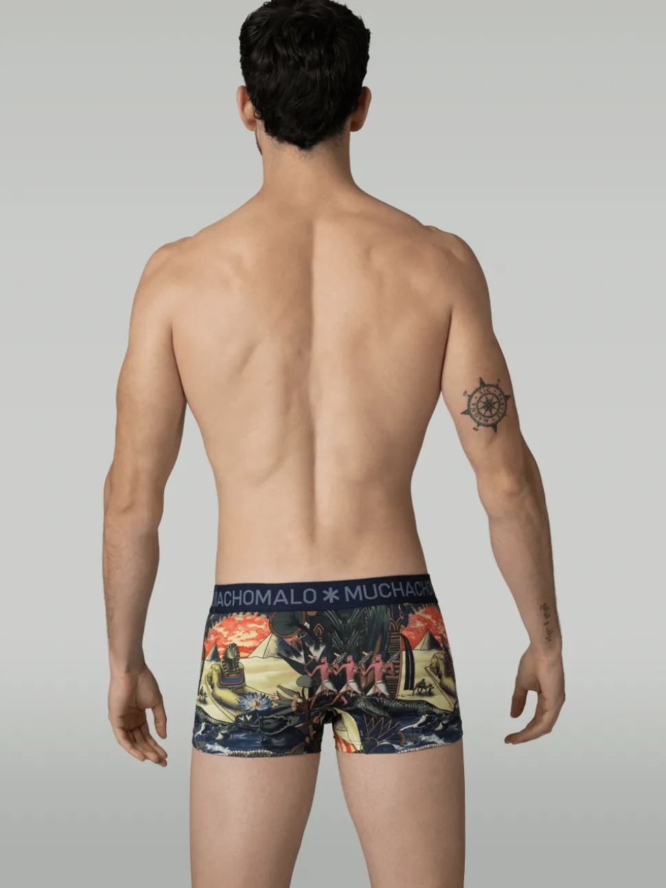 Heren 2-pack Trunks Ancient Civilizations