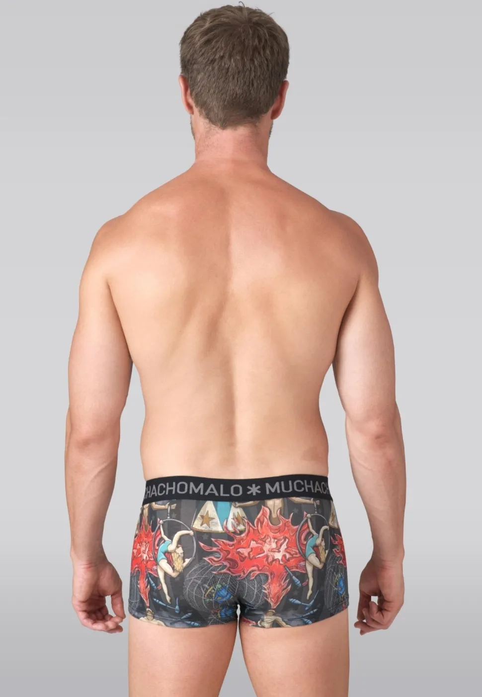 Heren 3-pack Trunks Circus