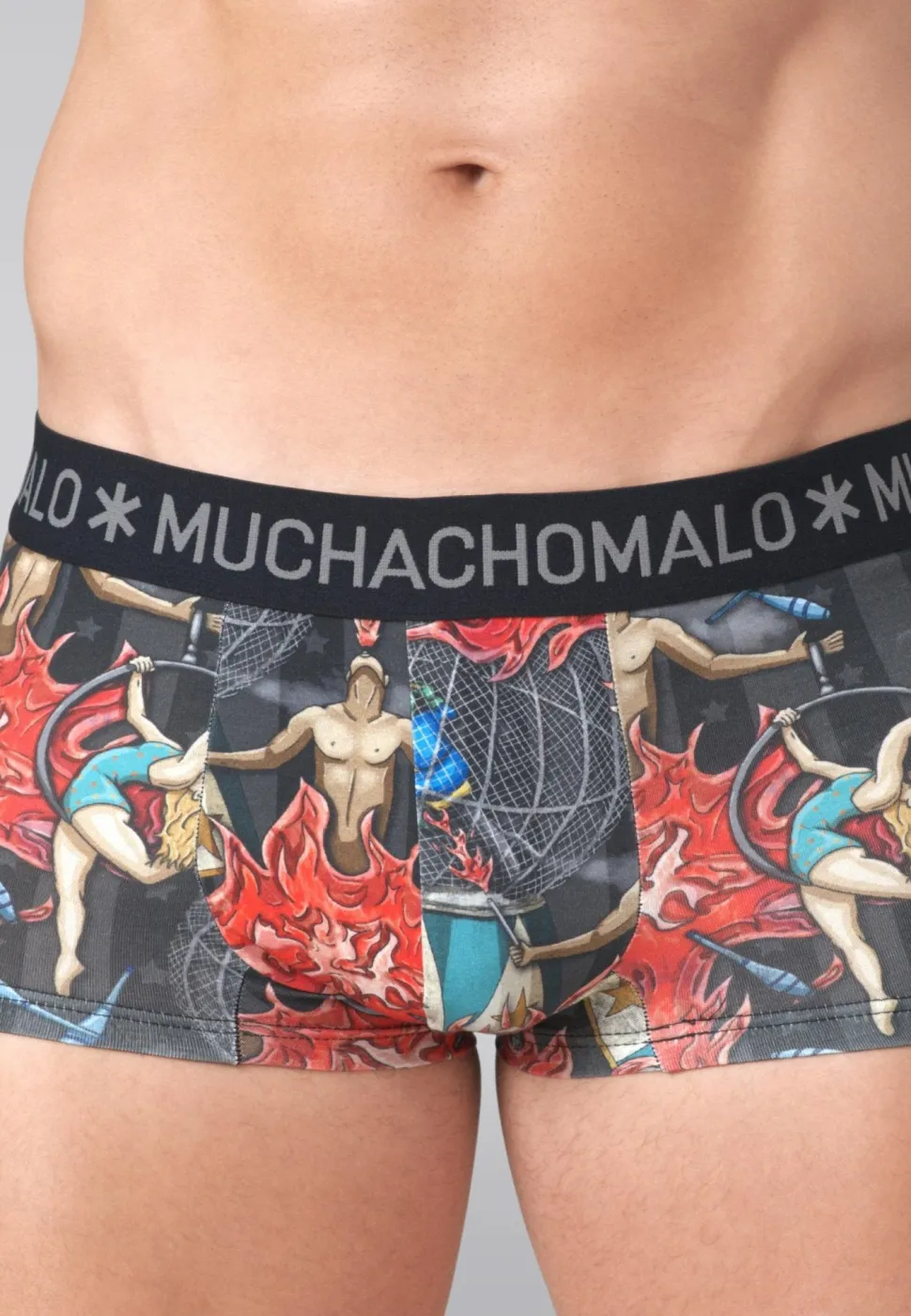 Heren 3-pack Trunks Circus