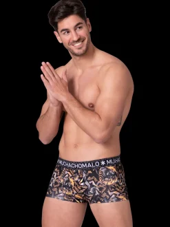 Heren 2-pack Trunks Fire Elements