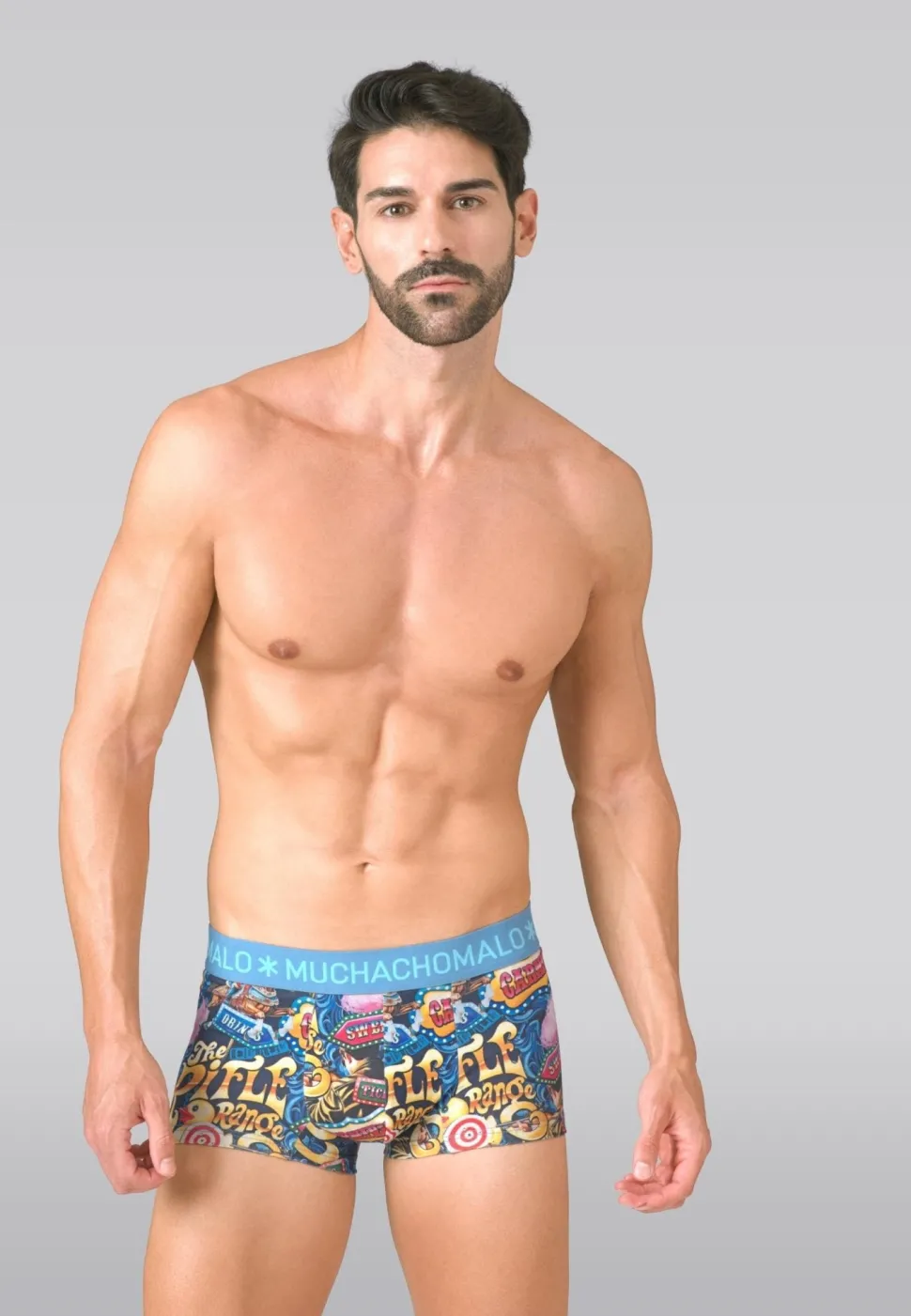 Heren 2-pack Trunks Funfair