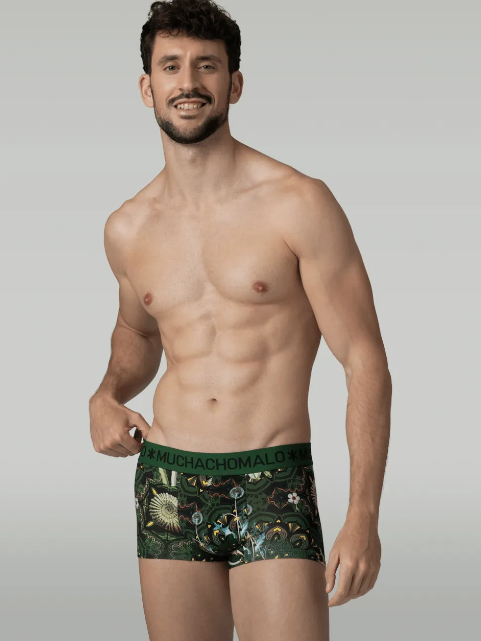 Heren 3-pack Trunks Geometric