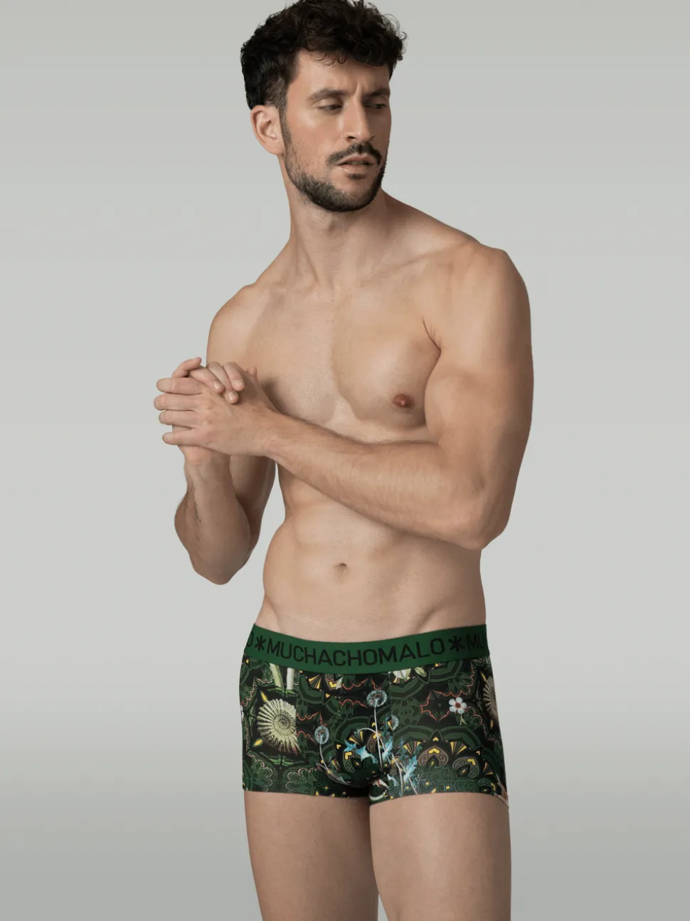 Heren 2-pack Trunks Geometric