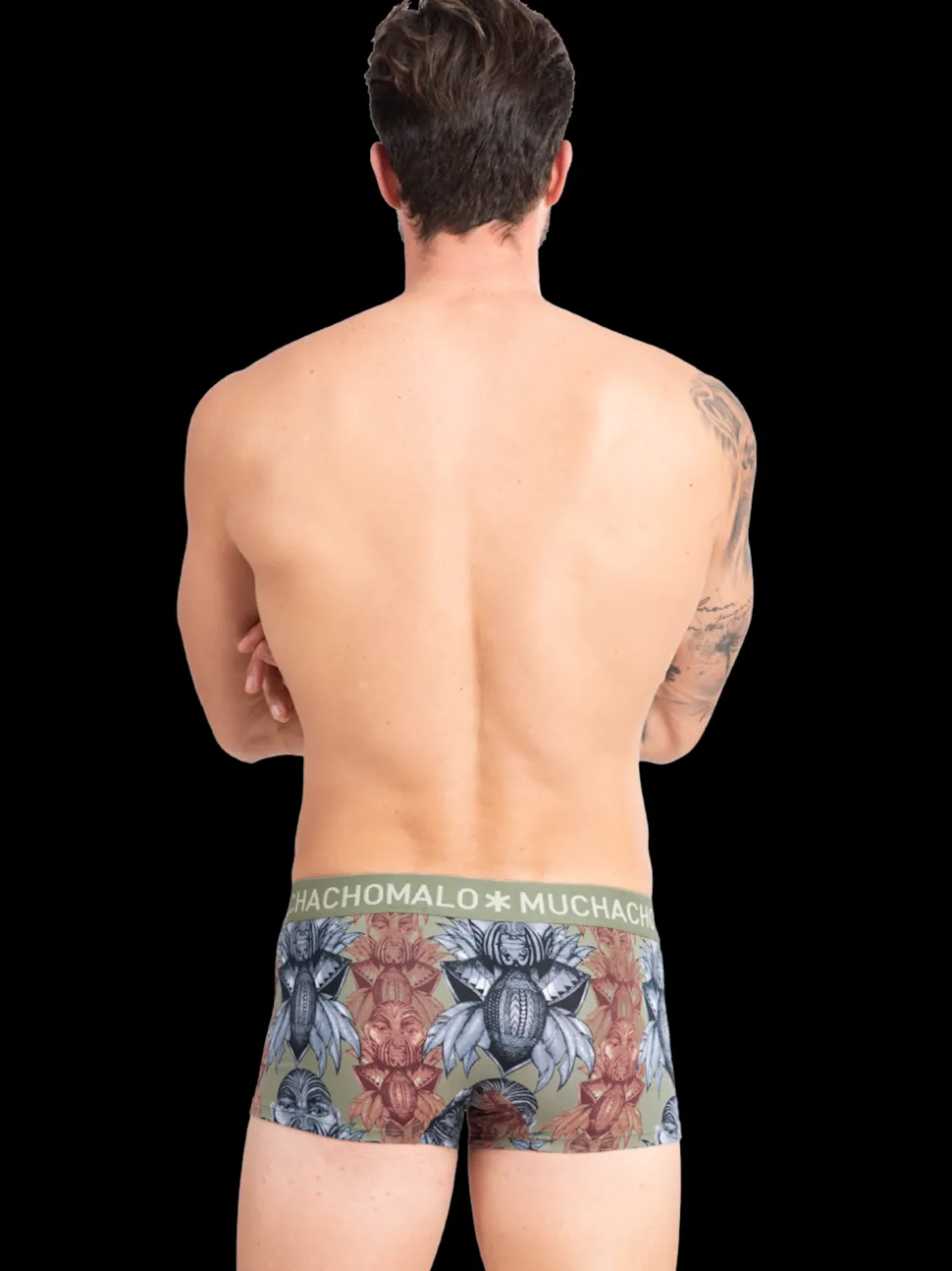 Heren 3-pack Trunks King Maori