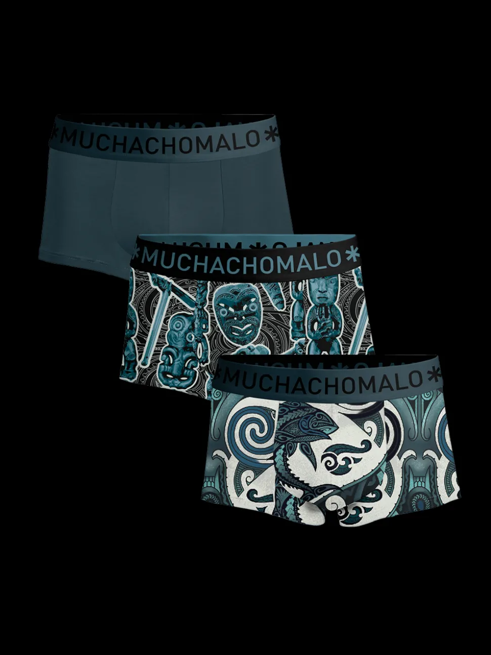 Heren 3-pack Trunks Kirituhi
