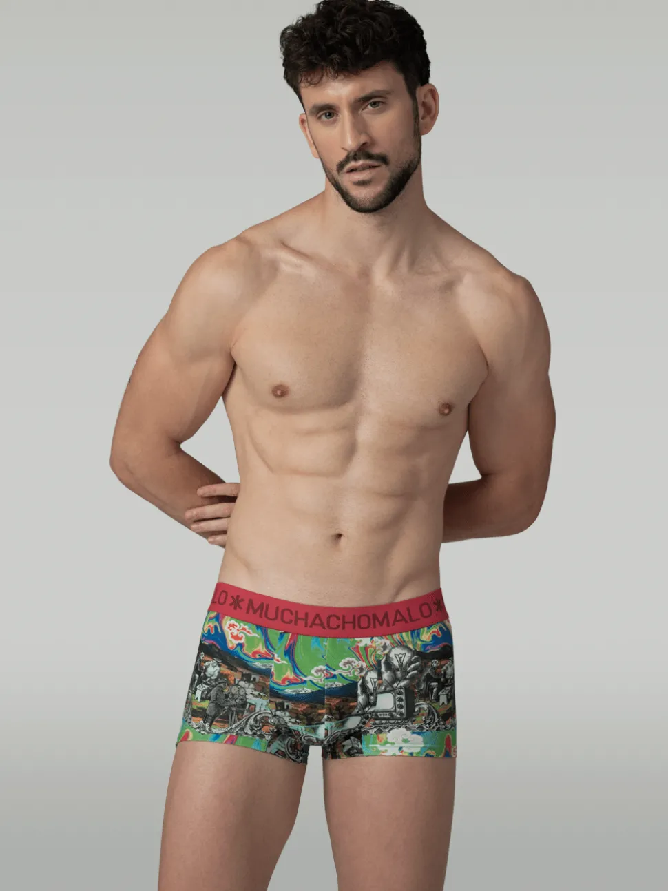 Heren 2-pack Trunks New School