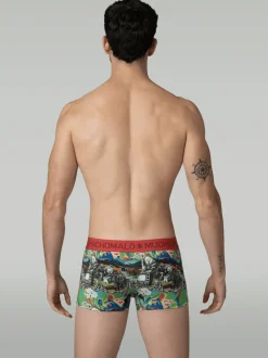 Heren 2-pack Trunks New School