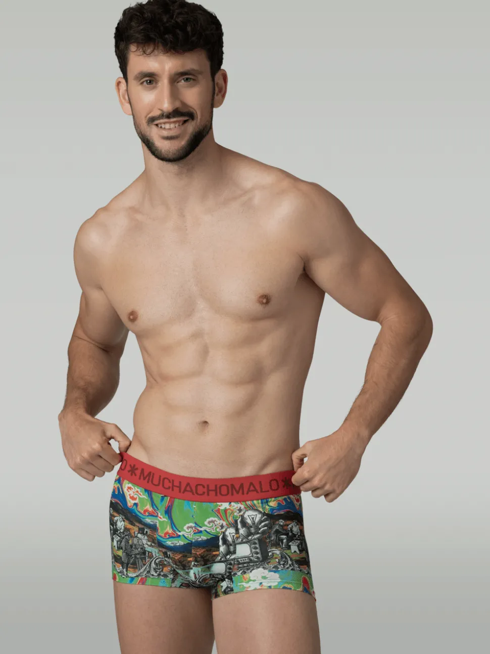 Heren 2-pack Trunks New School