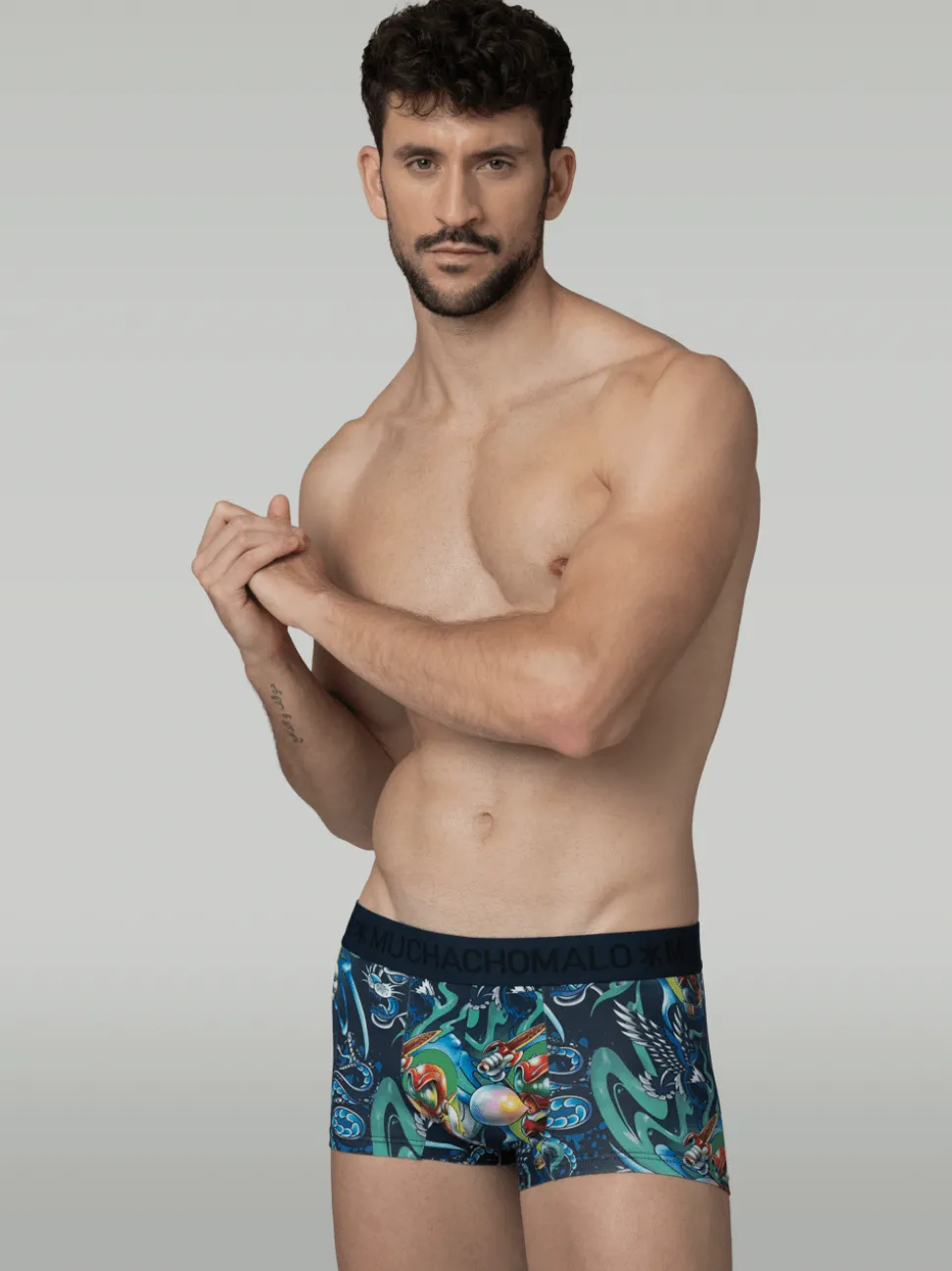 Heren 2-pack Trunks New School