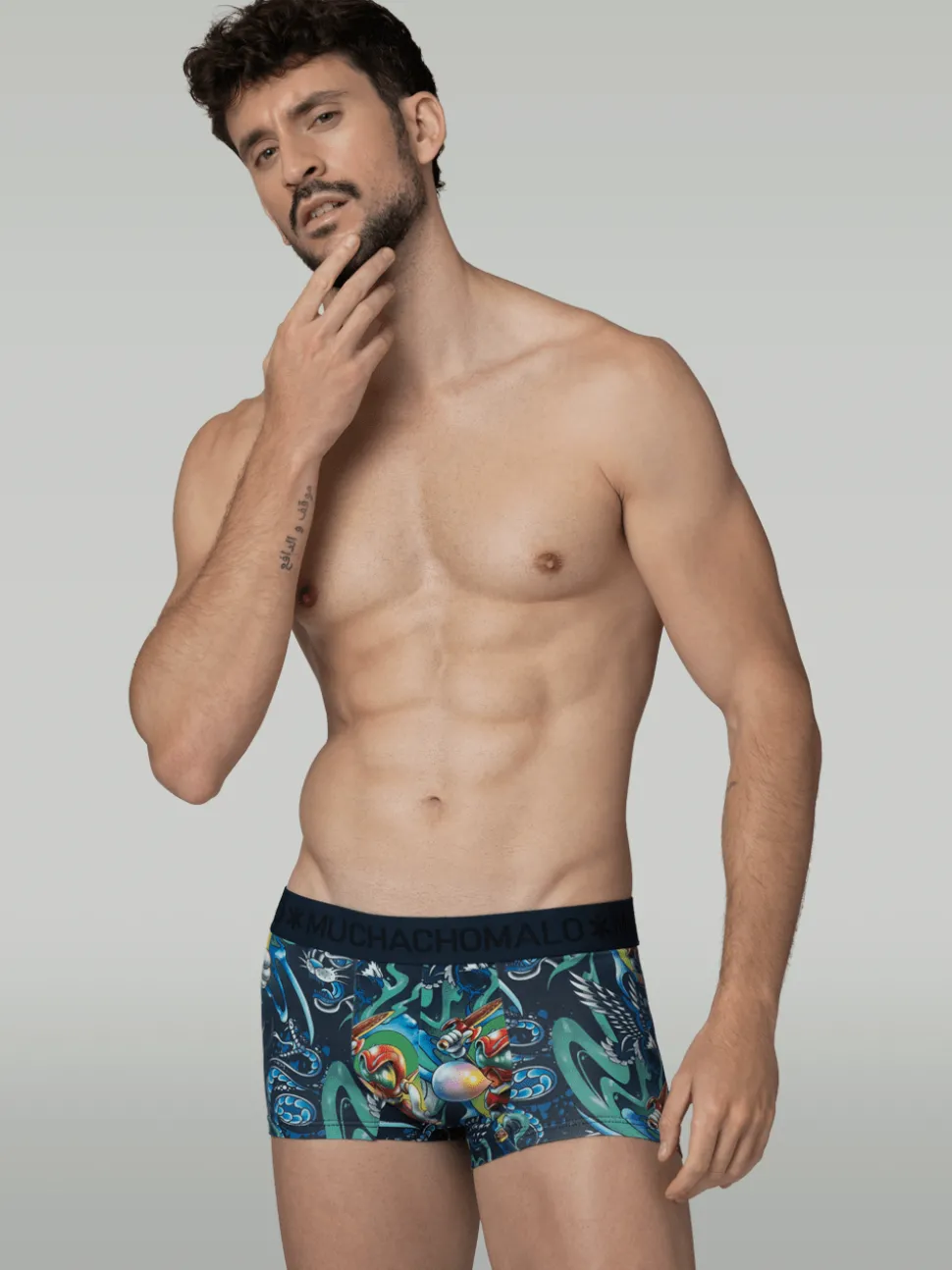 Heren 2-pack Trunks New School