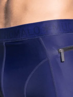 Heren Strakke Zwembroek Blauw