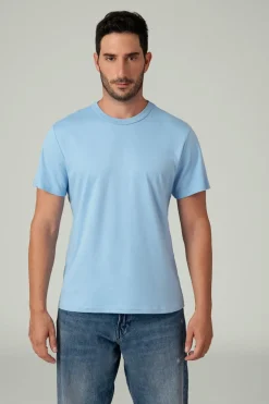 Heren T-Shirt Blauw