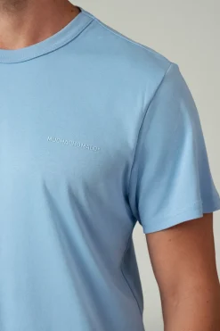 Heren T-Shirt Blauw