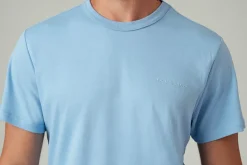 Heren T-Shirt Blauw