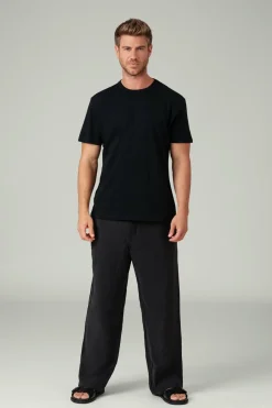 Heren T-Shirt Zwart