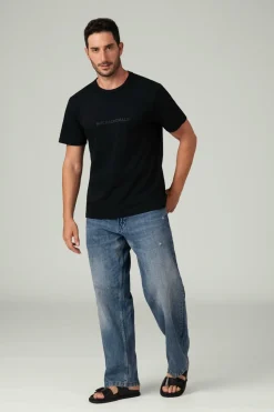 Heren T-Shirt Zwart
