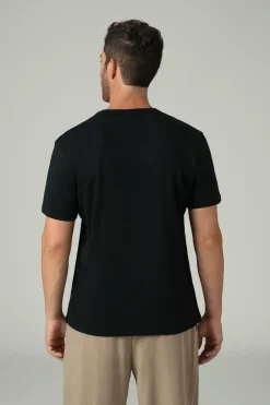 Heren T-Shirt Zwart