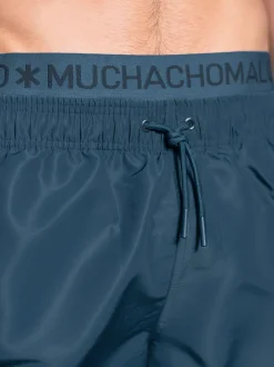Heren Zwembroek Blauw + Gratis Microfiber boxershort