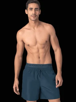 Heren Zwembroek Blauw + Gratis Microfiber boxershort